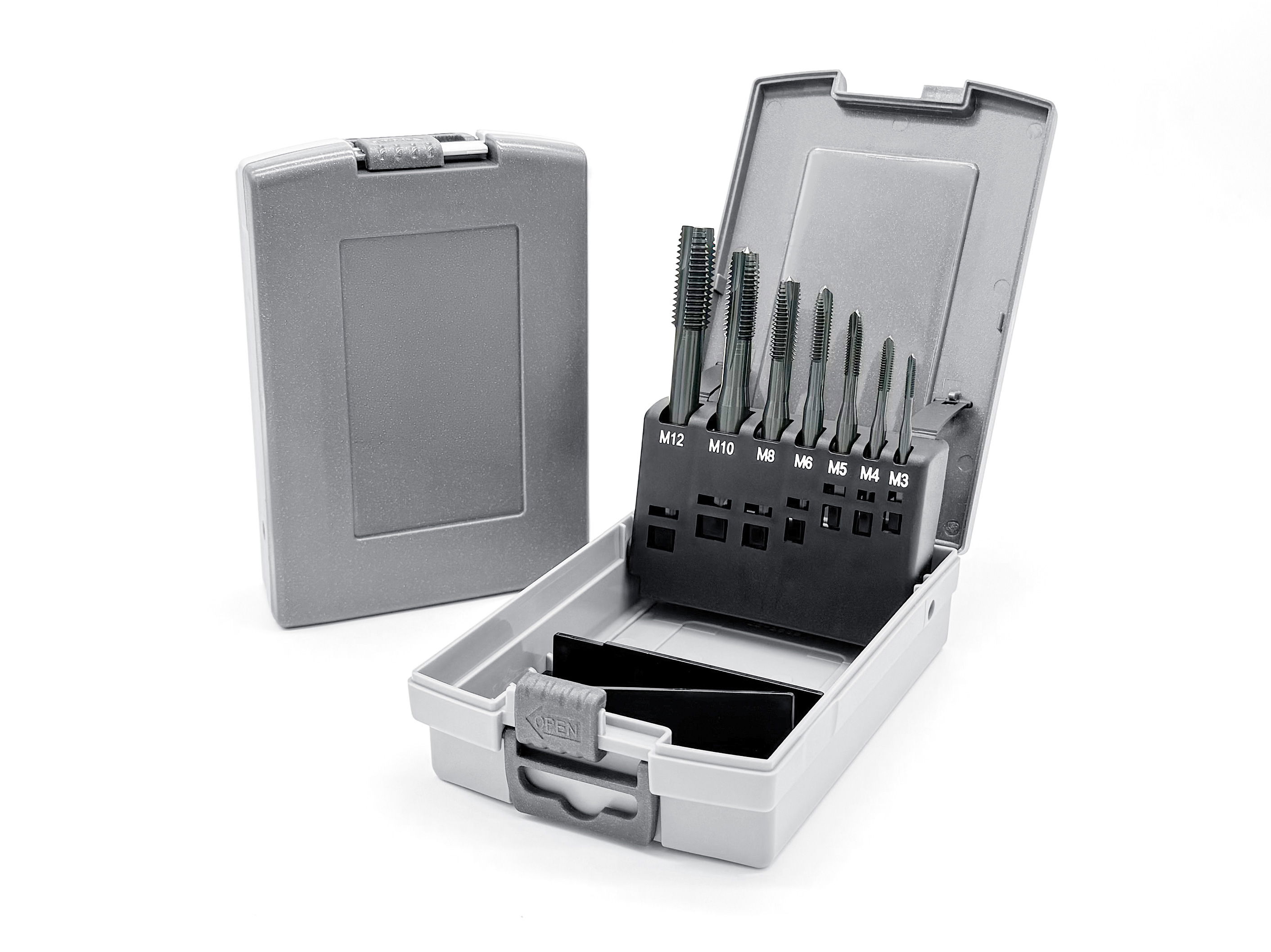 LUBERO HSSE VAP Maschinengewindebohrer Set M 3 - M 12 | Durchgangsloch für Edelstahl – Bild 3