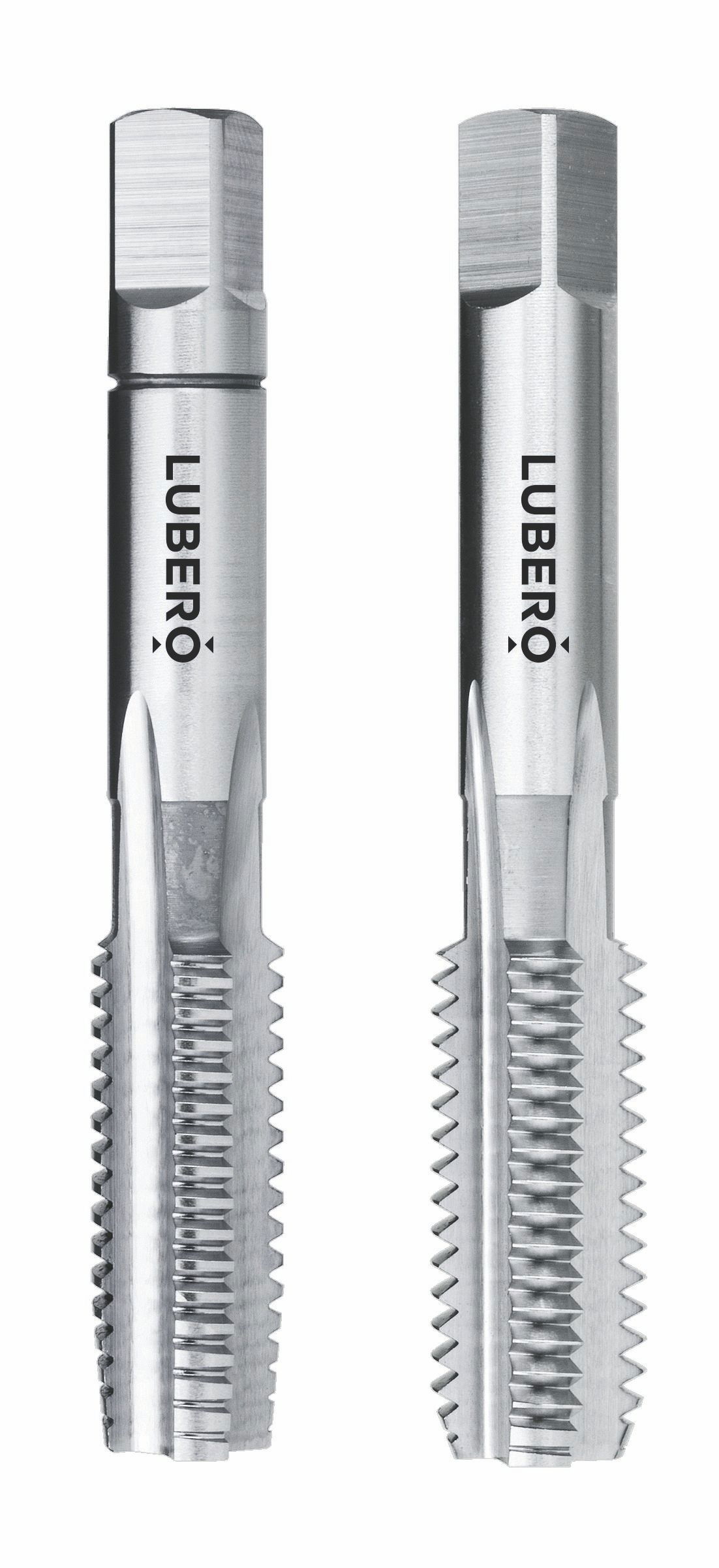 3014 LUBERO Handgewindebohrer 2-tlg. Satz G 1 1/2"x11 LH HSS-G DIN 5157 Typ UNI