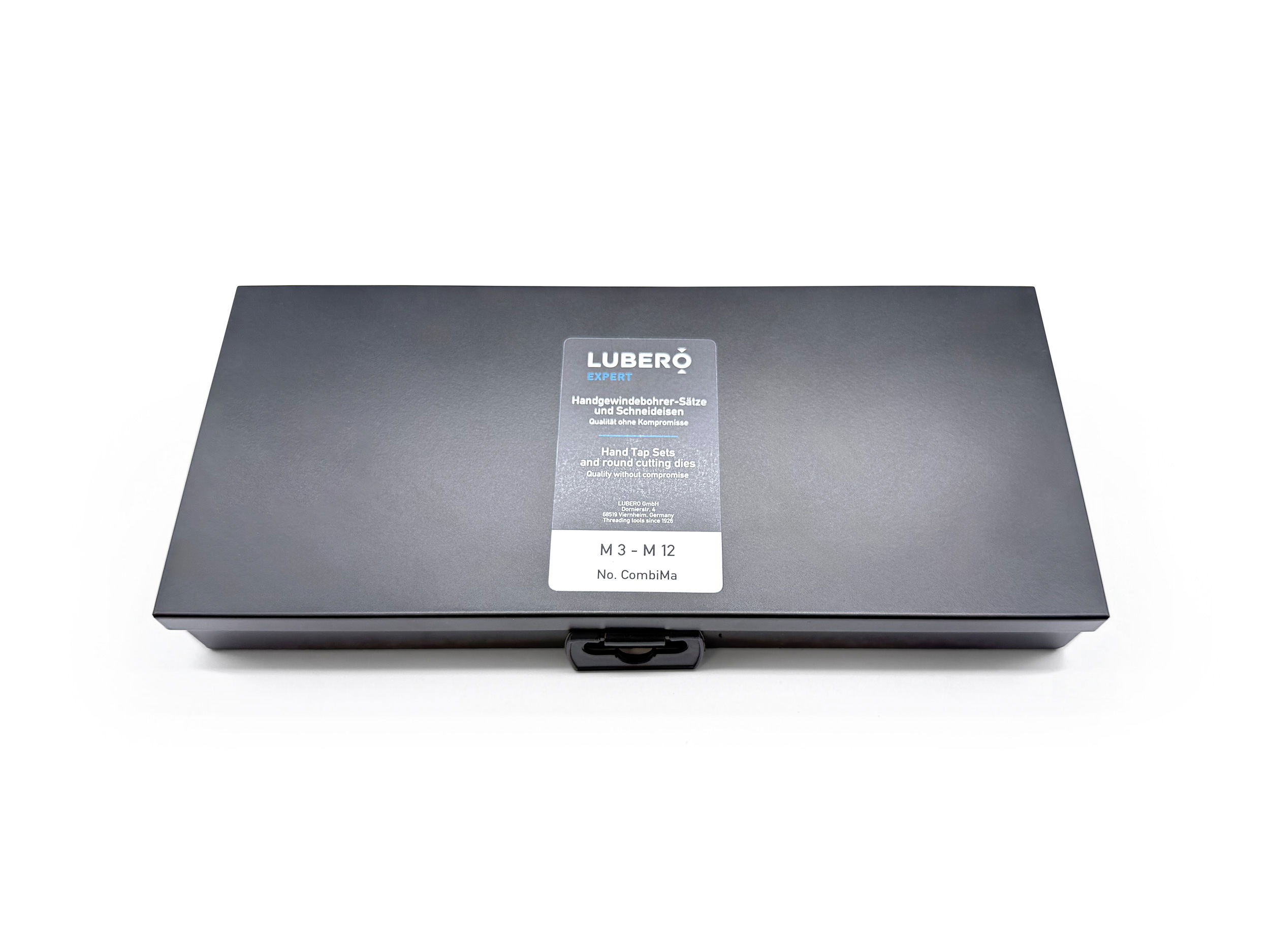COMBIMA LUBERO Gewindeschneid-Sortiment M 3 - M 12 RH HSS in Stahlblechkassette – Bild 3
