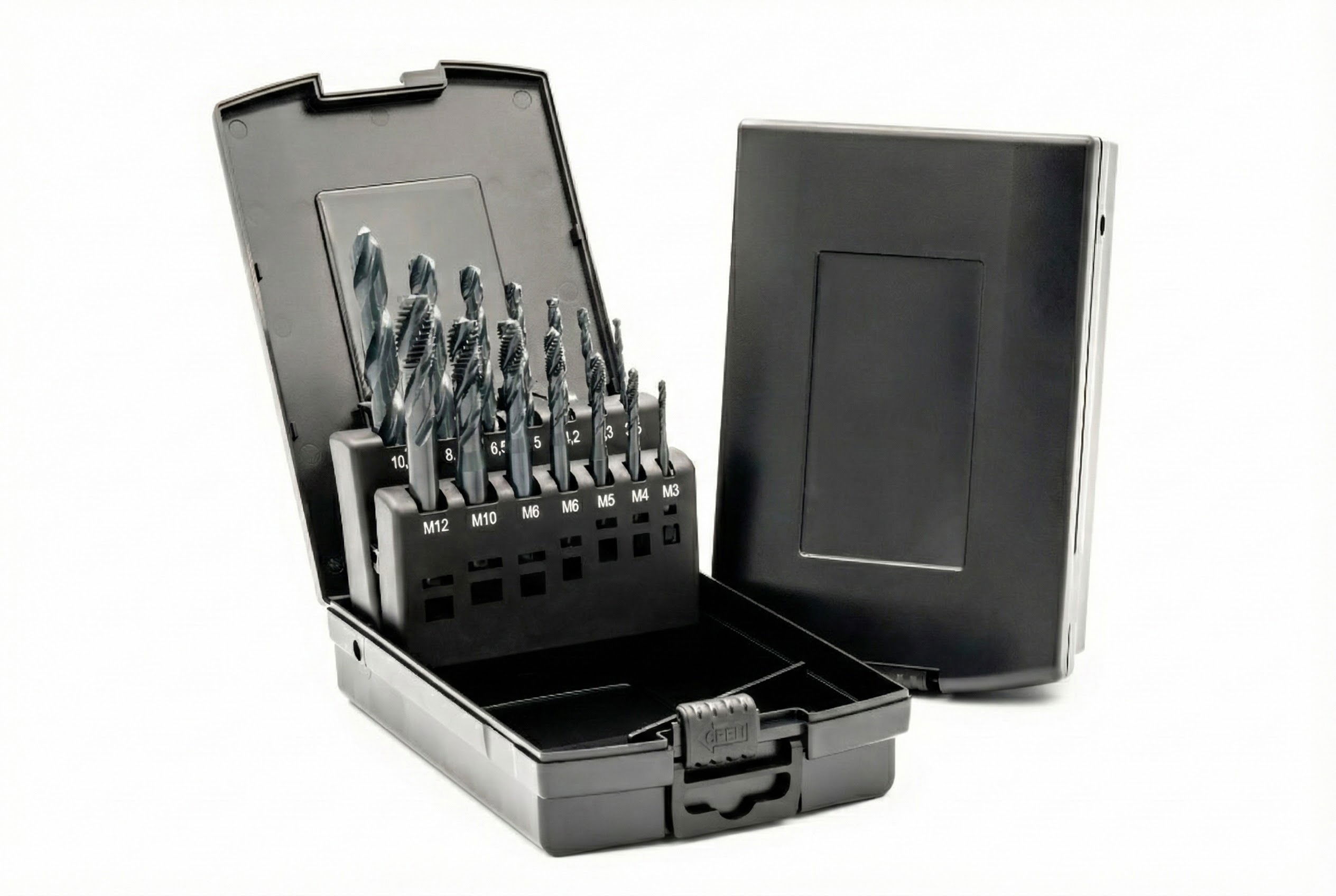 Lubero HSSE-VAP TriTap Maschinengewindebohrer M 3 - M 12 mit Kernlochbohrer | Sackloch