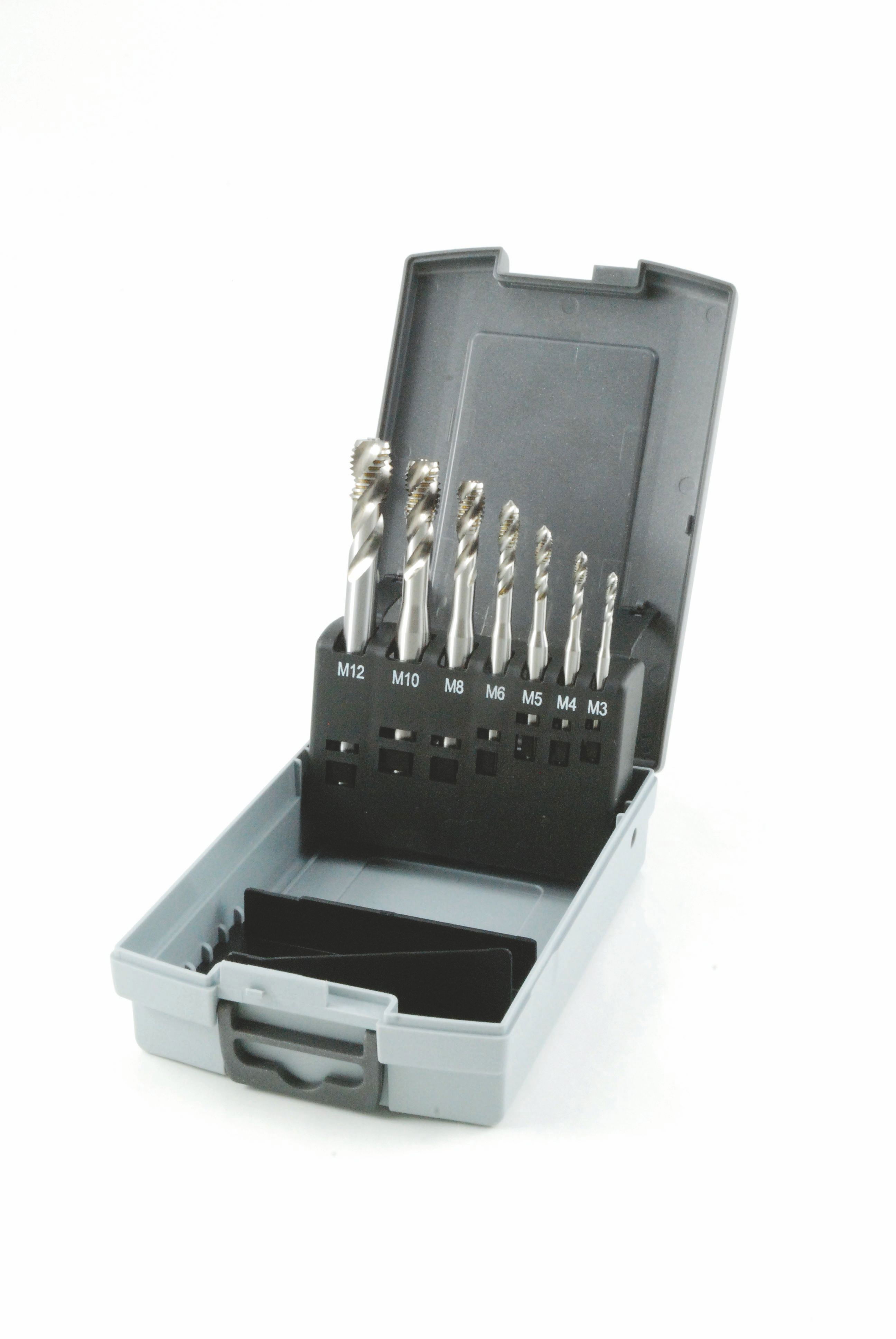 LUBERO HSSE Maschinengewindebohrer Set M 3 - M 12 | Sackloch