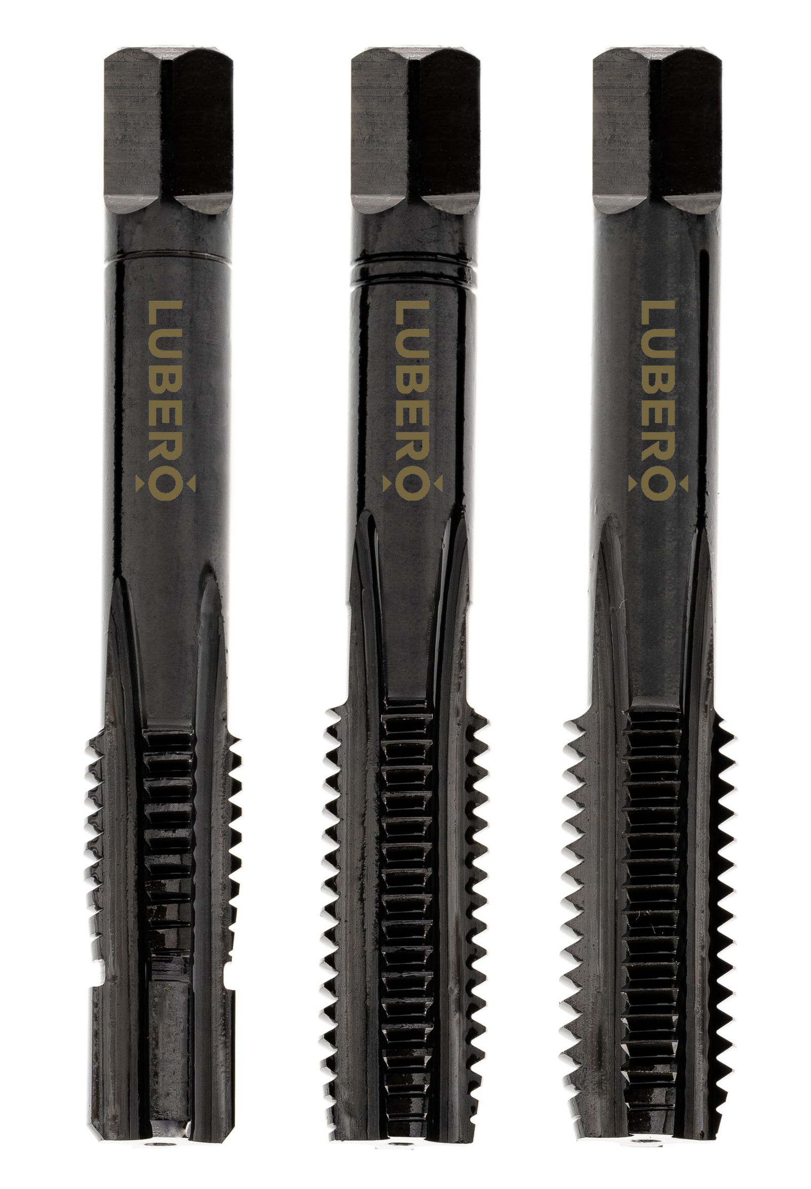 Hand Tap Set of 3 pieces M 6x1 RH ISO2/6HX HSSE-G VAP DIN 352 Type VG Hand Tap Set of 3 pieces M 6x1 RH ISO2/6HX HSSE-G VAP DIN 352 Type VG