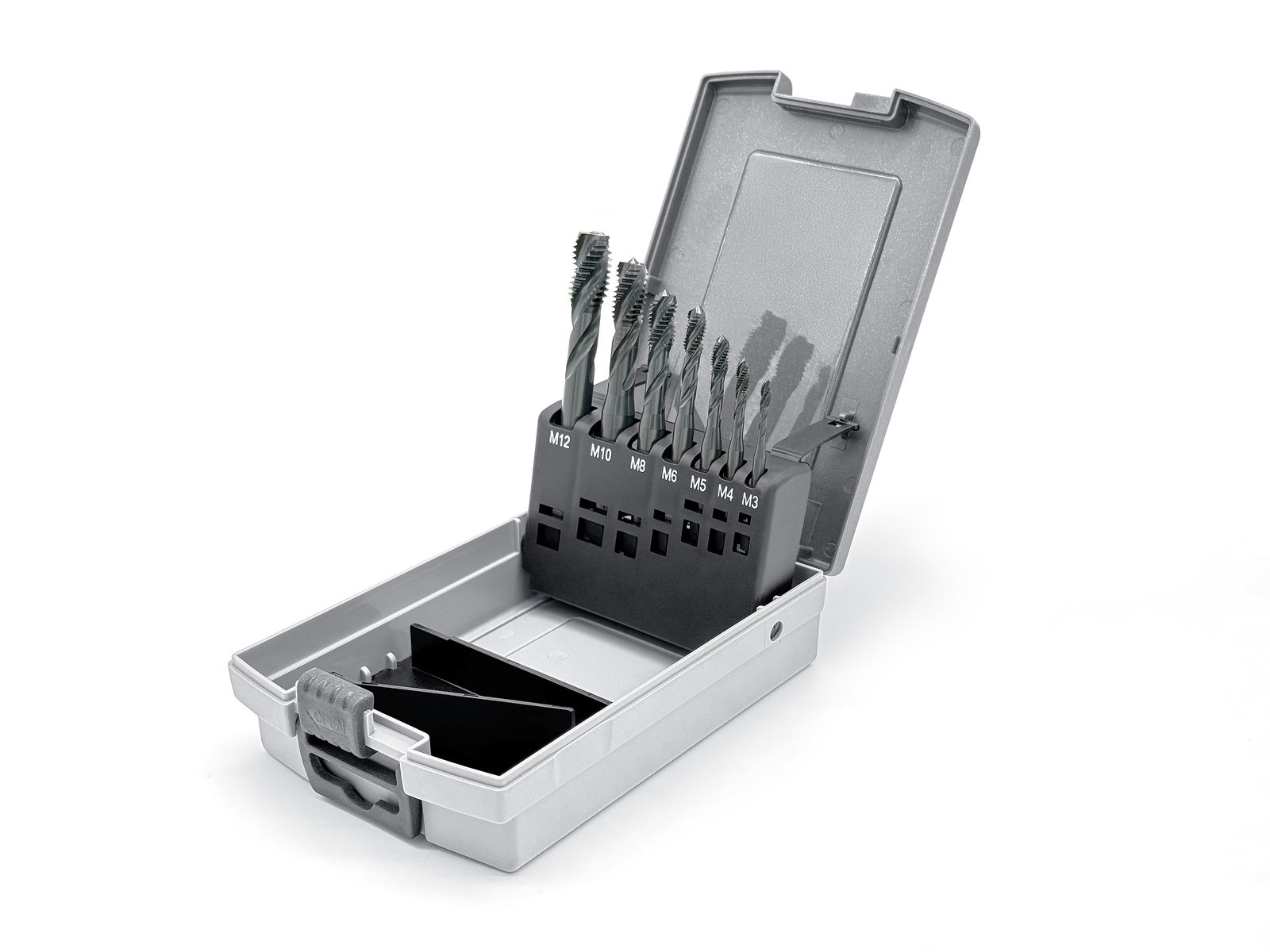 Kit | Machine Taps M 3 - M 12 RH ISO2/6HX HSSE-G Form C 35° RSP | Type VA – Bild 1