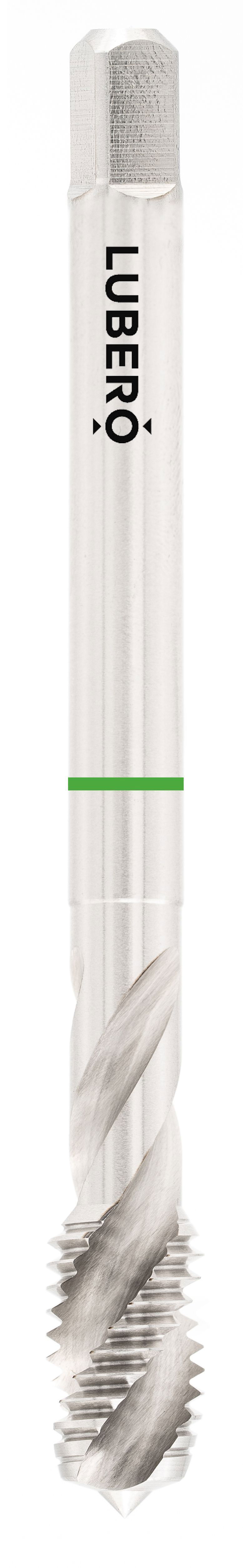 F6321 LUBERO Maschinengewindebohrer M 18x2,5 RH ISO2/6H HSSE-G Form C 35° RSP DIN 376 Typ UNI Grünring für SALO