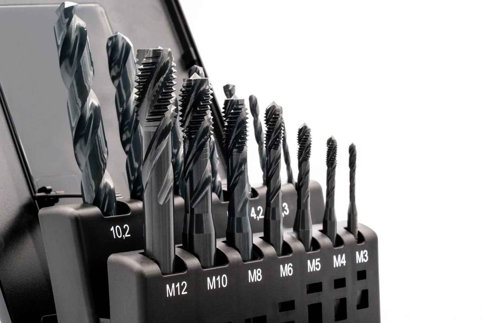 Lubero HSSE-VAP TriTap Maschinengewindebohrer M 3 - M 12 mit Kernlochbohrer | Sackloch – Bild 2